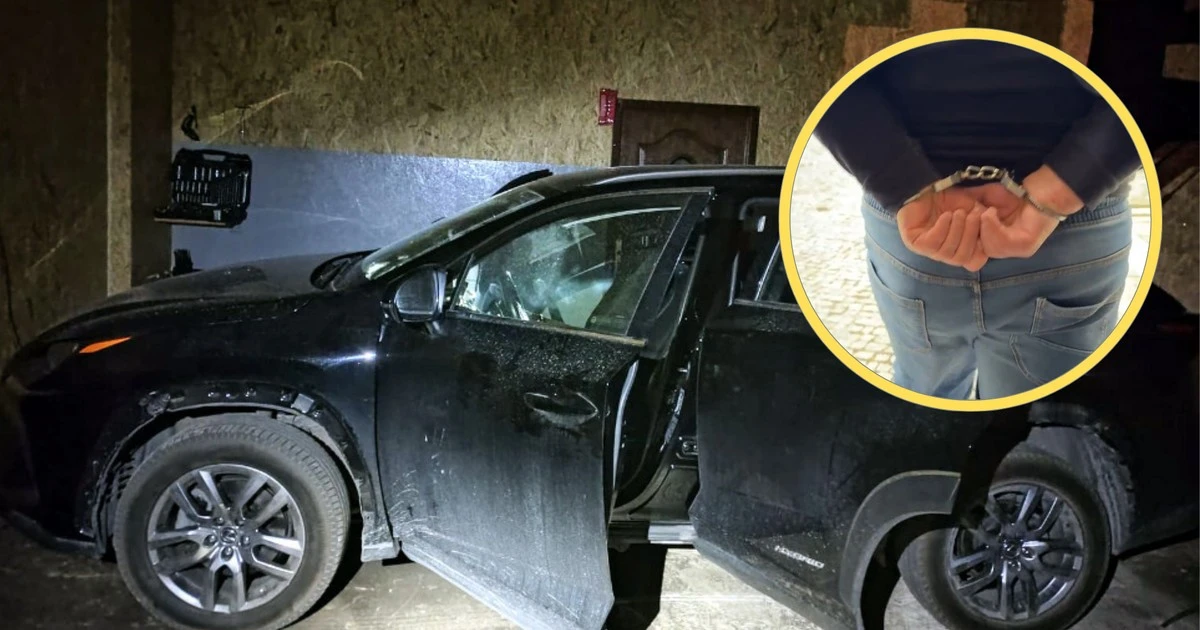Urządzili zasadzkę na gang samochodowy. Szef nagle wjechał lexusem [WIDEO]