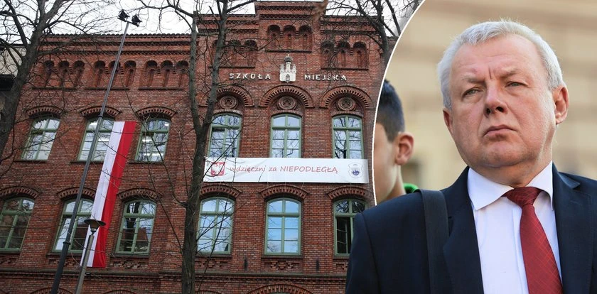 Dyrektor zorganizował w szkole apel dla uczniów. Sprawą zajęła się policja