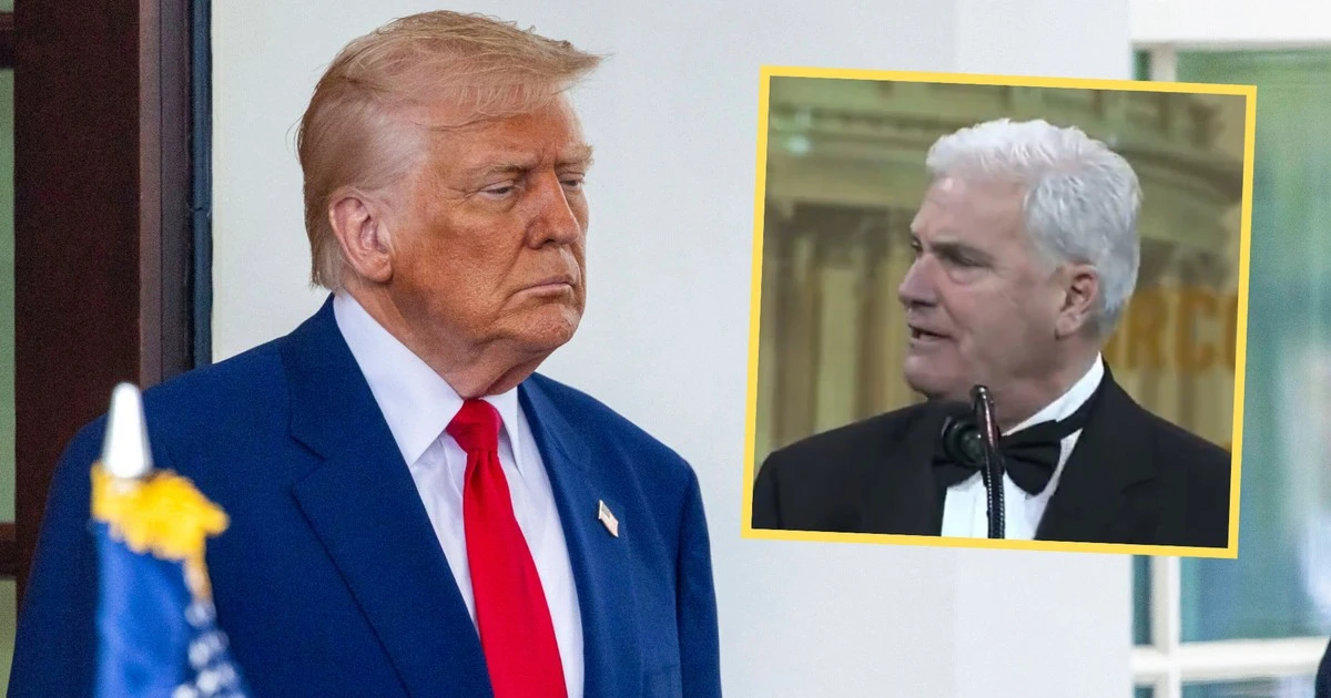 Donald Trump miał wejść na scenę. Kongresmen zapowiedział go wulgaryzmem [WIDEO]