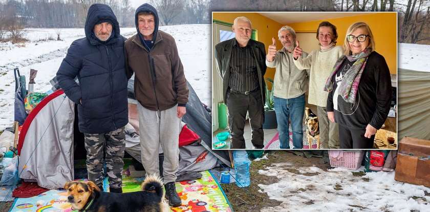 Koczowali w namiocie nad zalewem. Ich życie diametralnie się odmieniło