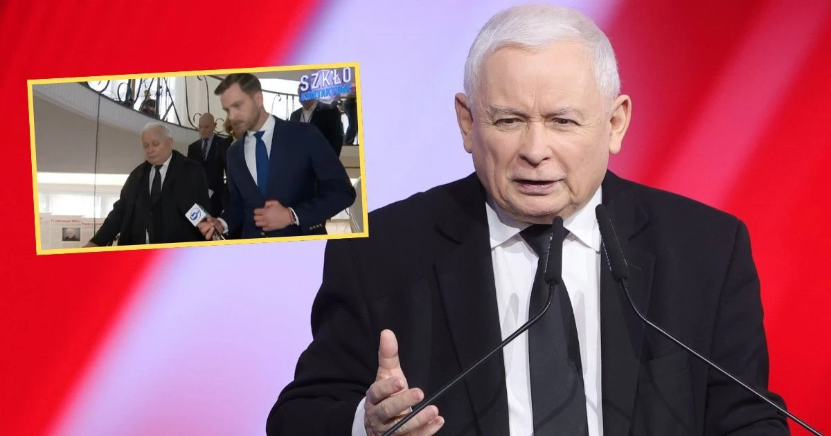 Jarosław Kaczyński nie krył irytacji. 