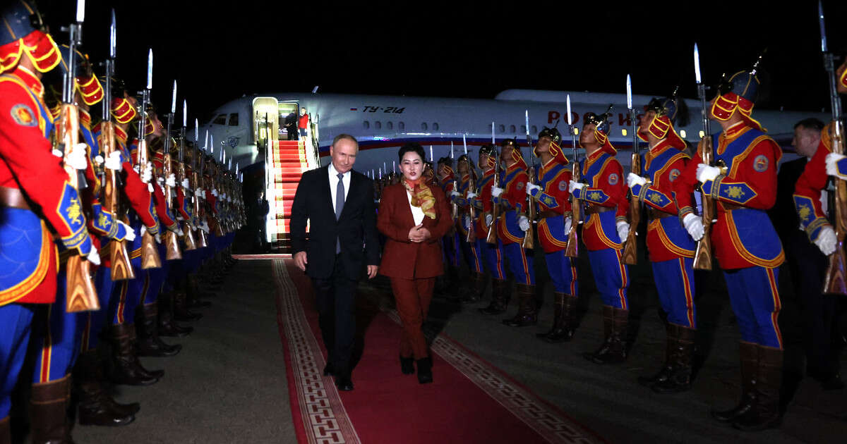 Tak Mongolia przywitała Władimira Putina. Sieć obiegło nagranie