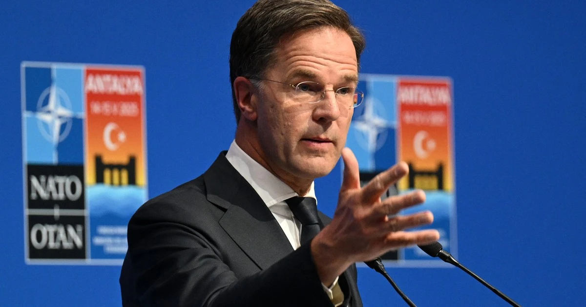 Mark Rutte ostro o decyzji Putina. 