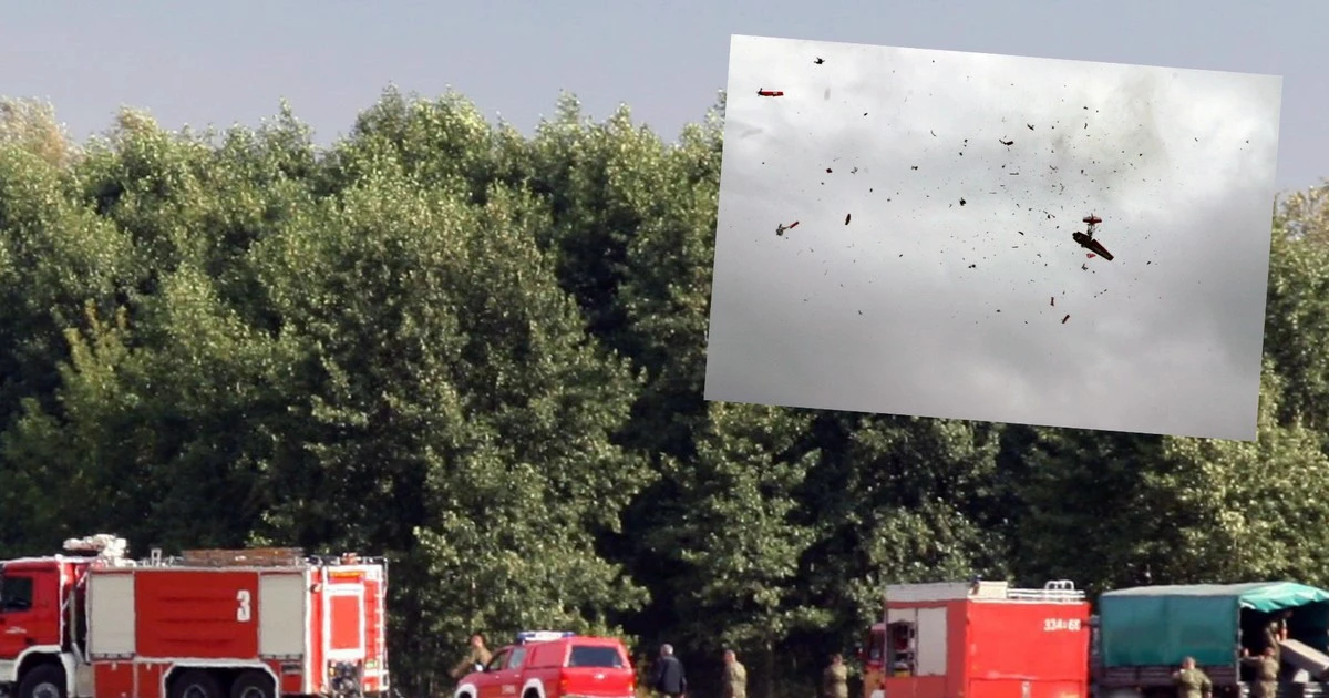 Pilot zdążył tylko krzyknąć 