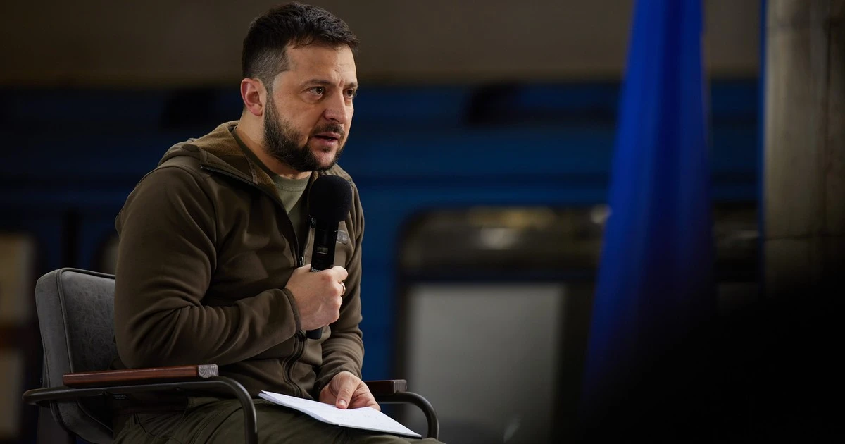 Wołodymyr Zełenski komentuje uniki Putina. 
