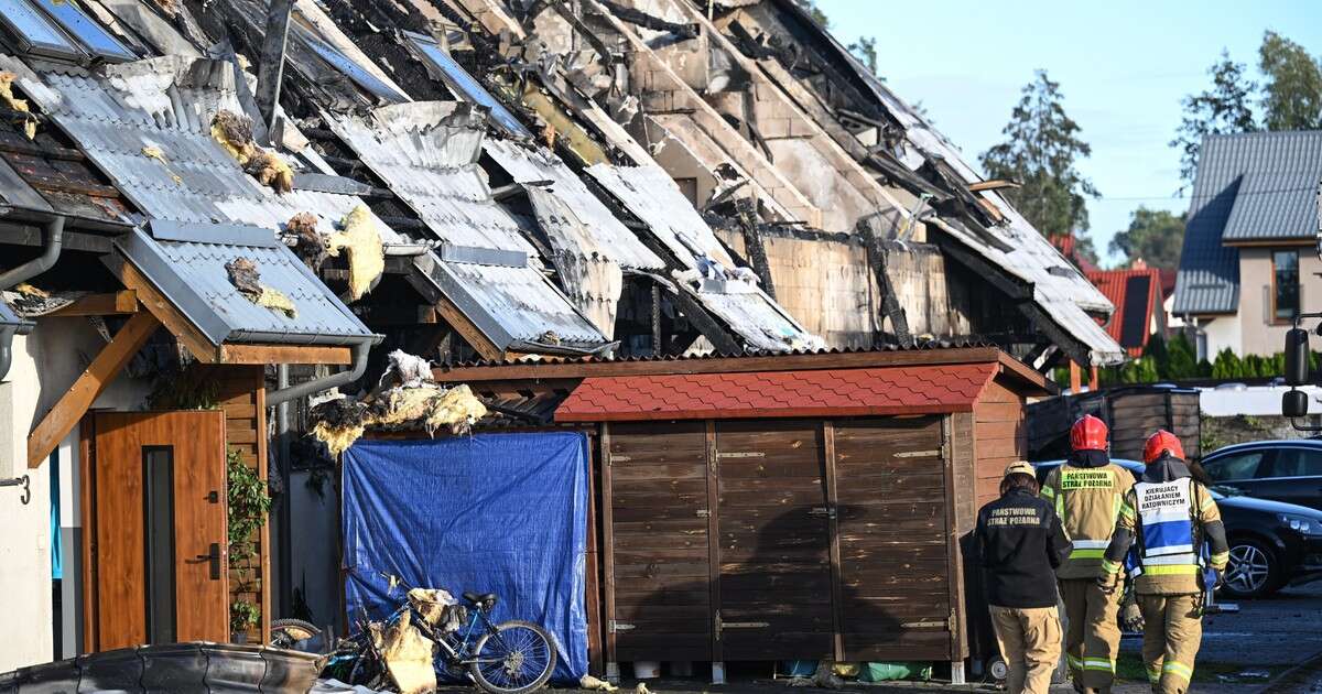 Tragedia na Pomorzu. Ogień strawił sześć domów