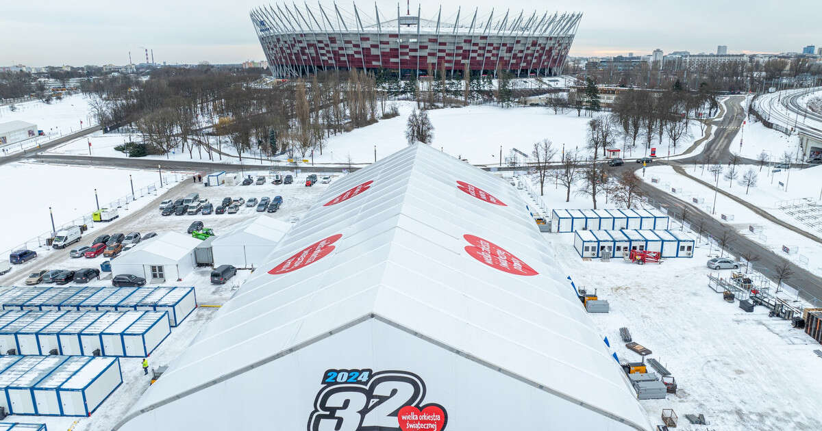 Finał WOŚP 2024. Jak dojechać na Stadion Narodowy? [TRASA]