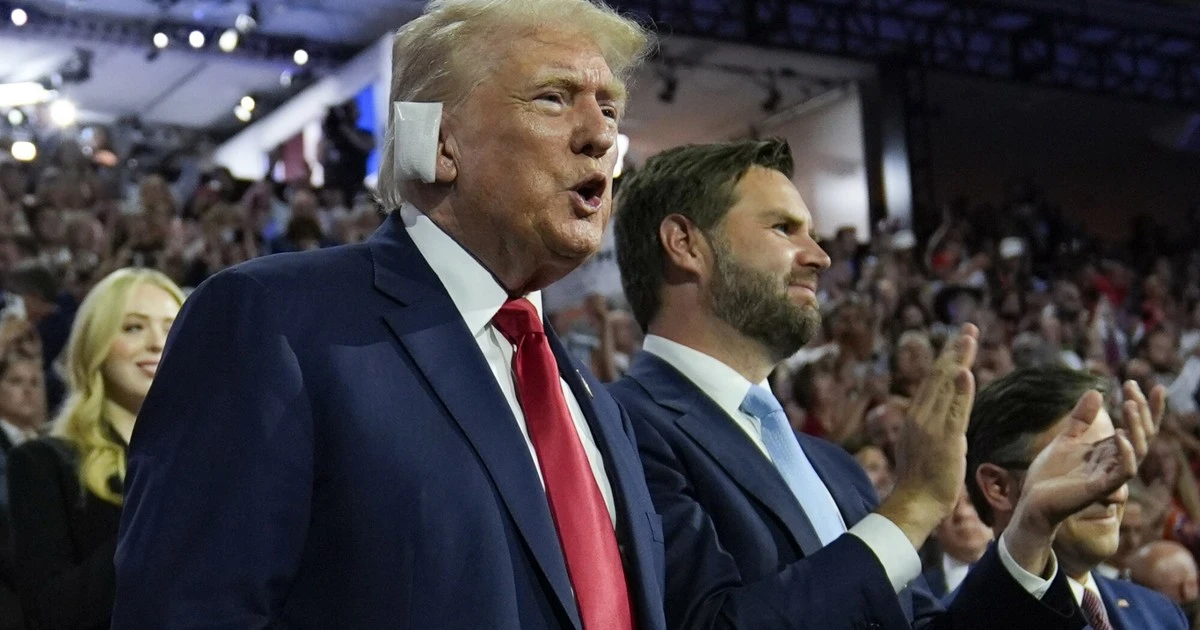 Donald Trump po raz pierwszy od zamachu pojawił się publicznie. Ogłosił nazwisko kandydata na wiceprezydenta