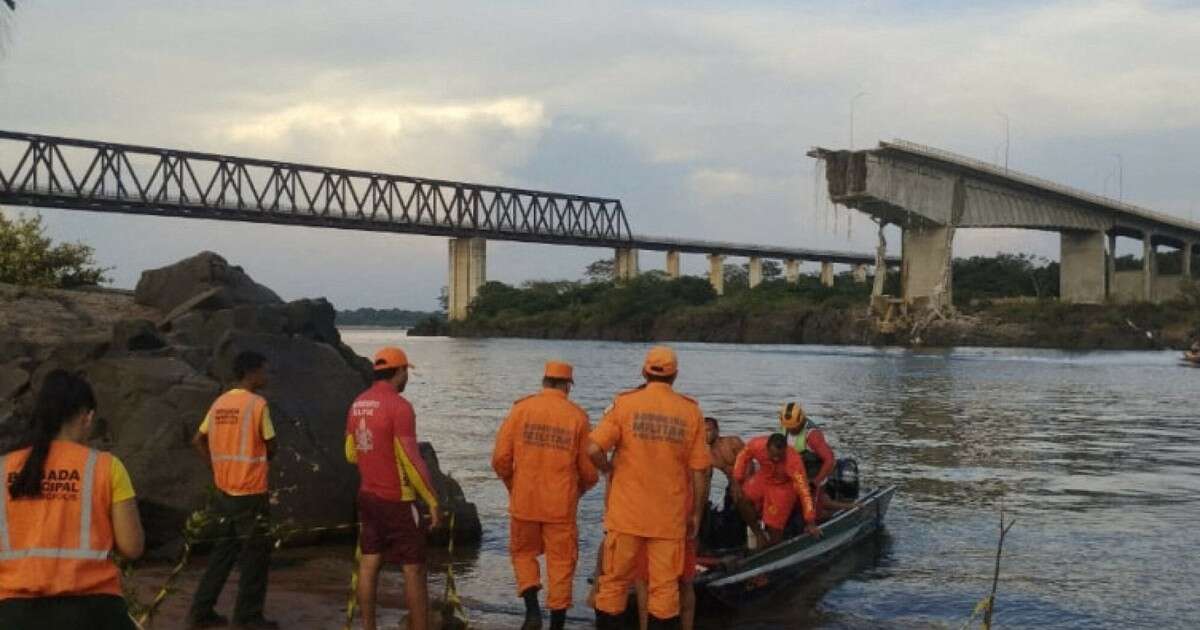 Katastrofa w Brazylii. Most runął, gdy jechały nim pojazdy