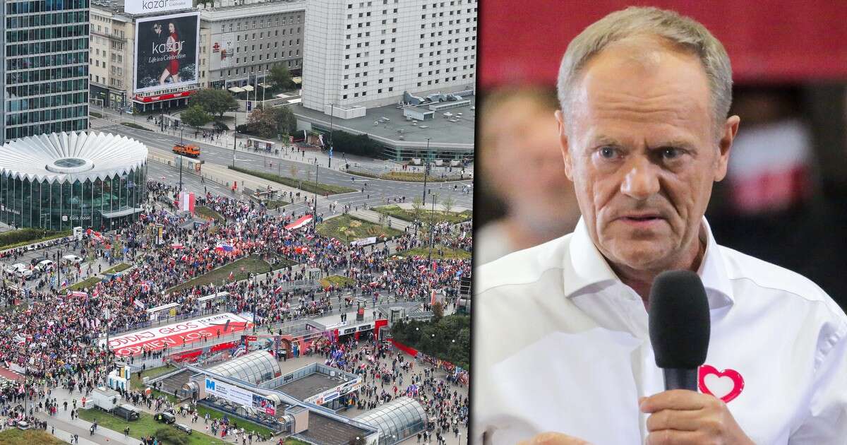 Donald Tusk rozpoczął Marsz miliona serc. 