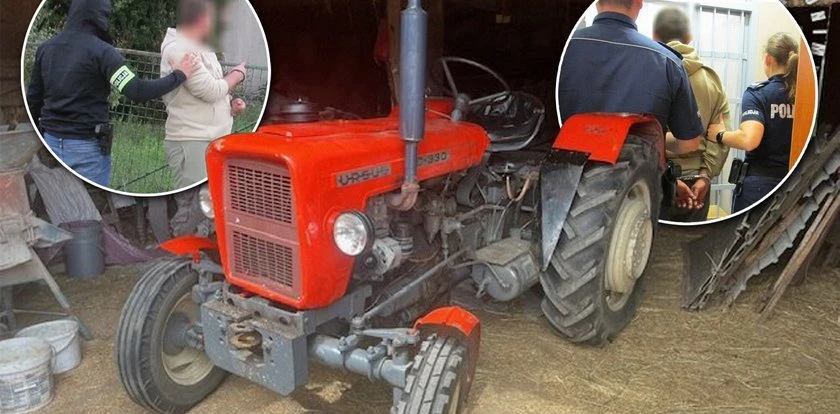 Ten stary traktor stał się 