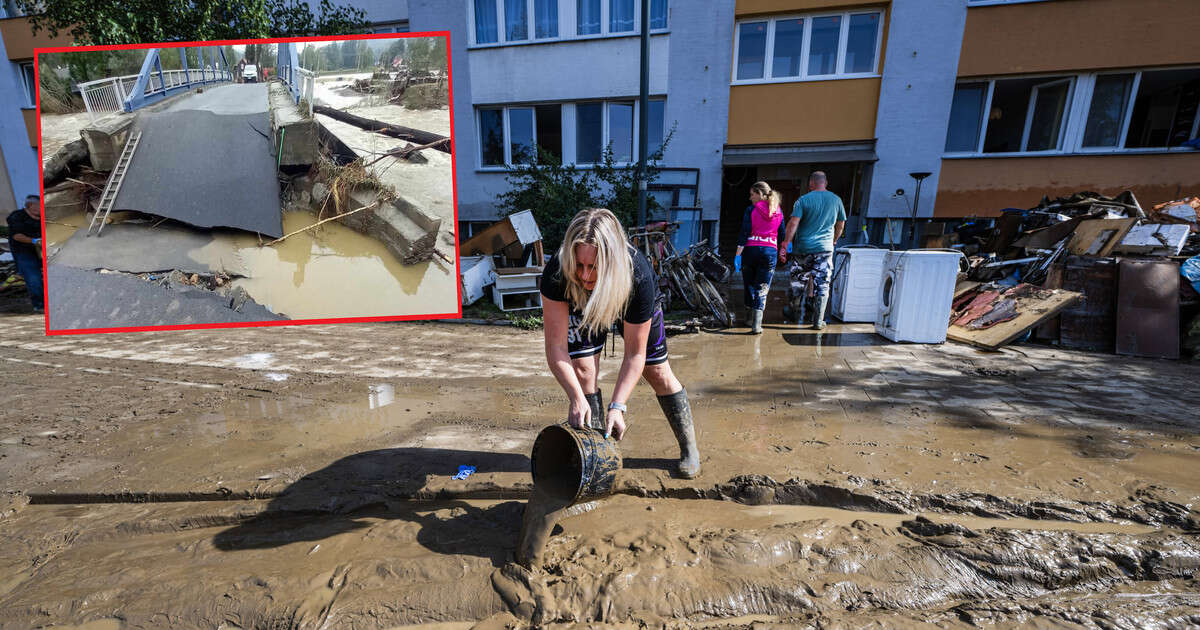 Czechy sprzątają po wielkiej wodzie. Do sieci trafiają zdjęcia i nagrania