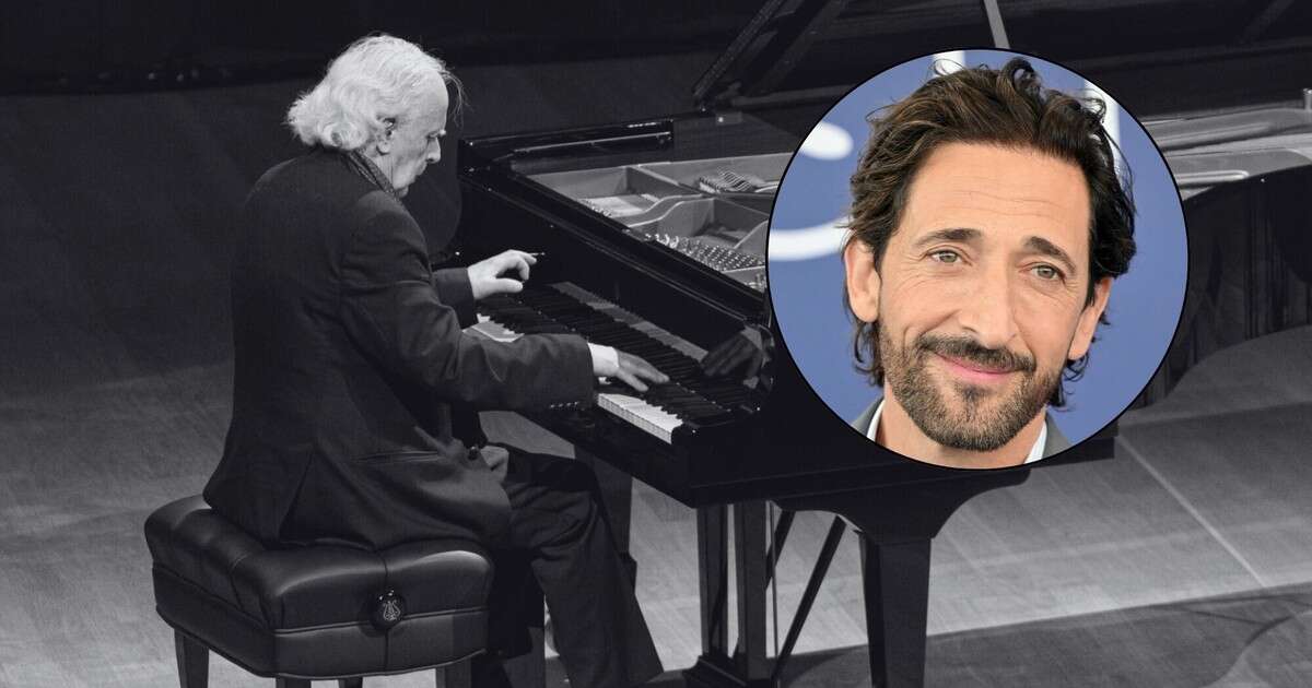 Adrien Brody żegna Janusza Olejniczaka. 