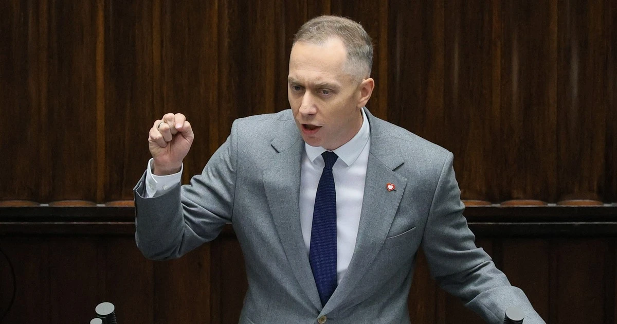 Awantura na początku obrad Sejmu. 