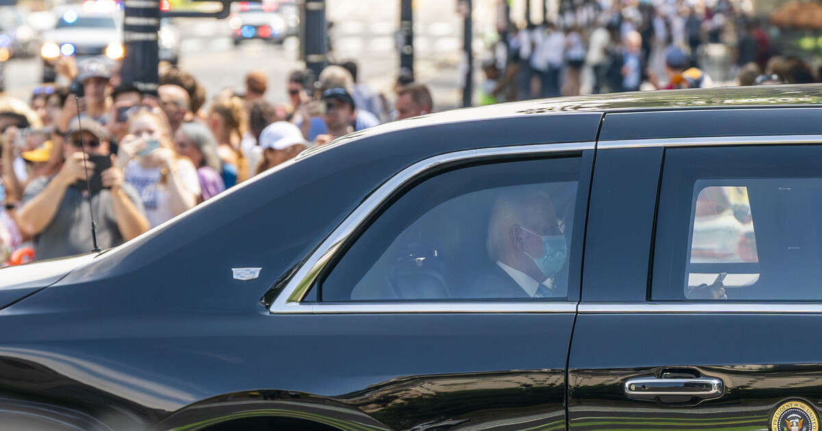 Joe Biden widziany publicznie po raz pierwszy od wycofania się z wyborów. 