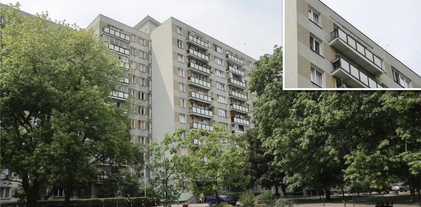 Dwulatek wypadł z balkonu na 10. piętrze. Jego rodzina nie ma złej opinii. Sąsiedzi zastanawiają się, czy winne są przęsła balustrady