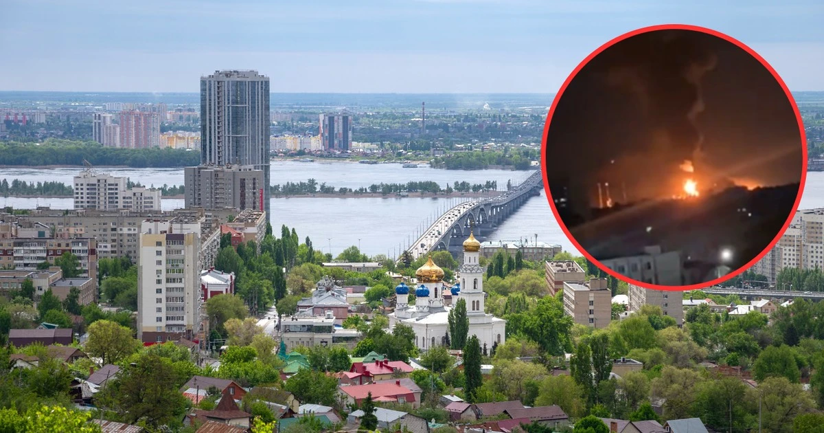 Ukraińskie drony zaatakowały ważny cel w Rosji. 