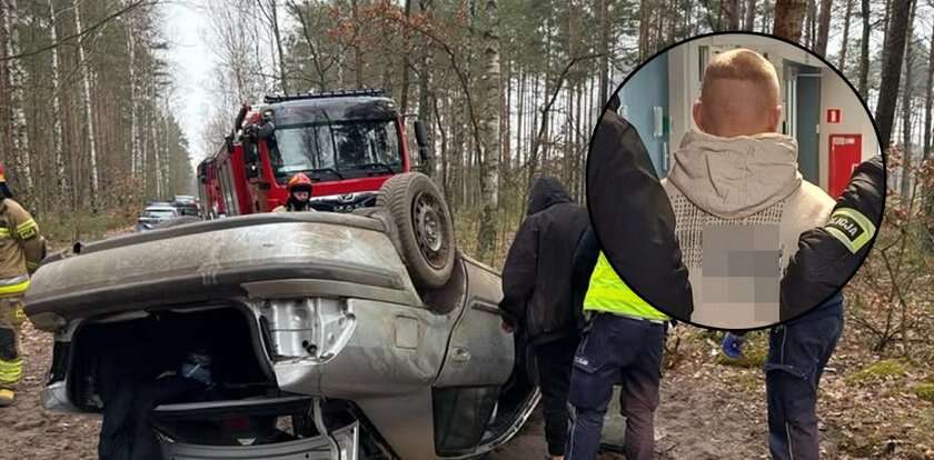 Policyjny pościg za kierowcą mazdy. Mundurowi zamarli, gdy otworzyli bagażnik