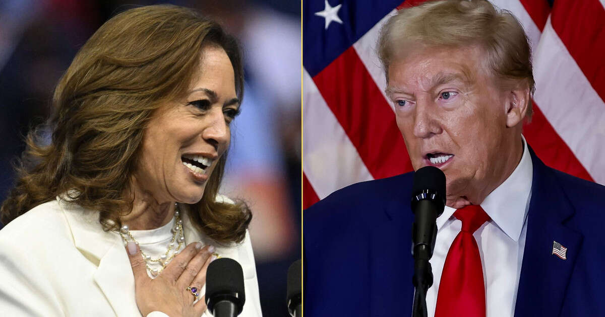 Nowy sondaż tuż przed debatą Harris - Trump. Minimalna przewaga