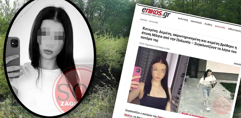 Zabójstwo Mai z Mławy. Dziennikarze rozmawiali z podejrzanym na chwilę przez aresztowaniem. Padły przerażające słowa