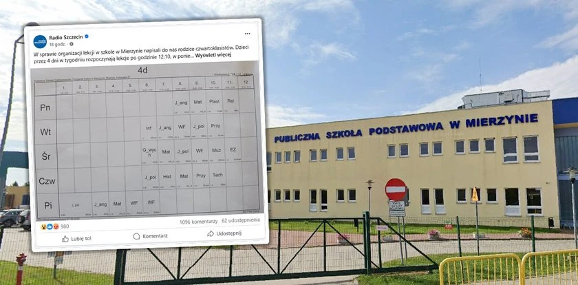 Rodzice wściekli na plan lekcji. 