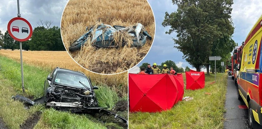 Małżeństwo jechało motocyklem. Walczą o życie. Lądowały dwa śmigłowce LPR