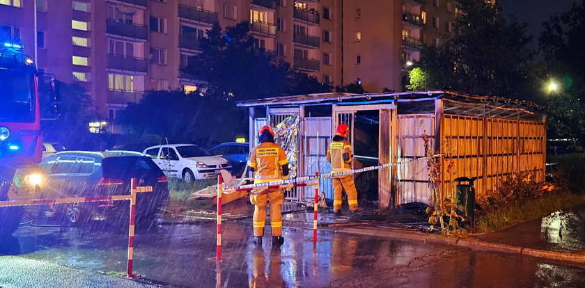 Płonęła jak pochodnia. W środku makabra. Tragedia na Bielanach