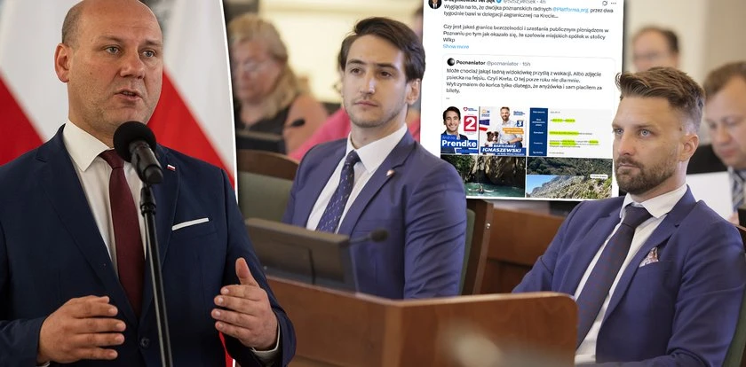 Radni KO pojechali na urlop za pieniądze miasta? Oburzenie w Poznaniu. 
