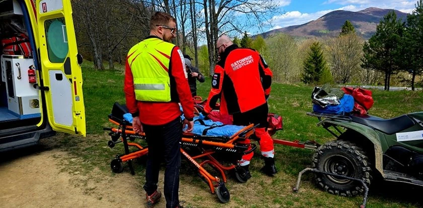 Dramat w Bieszczadach przed wielką majówką. Ukąszony 16-latek trafił do szpitala