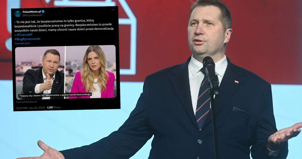 Spięcie w programie na żywo. Przemysław Czarnek oburzony. 