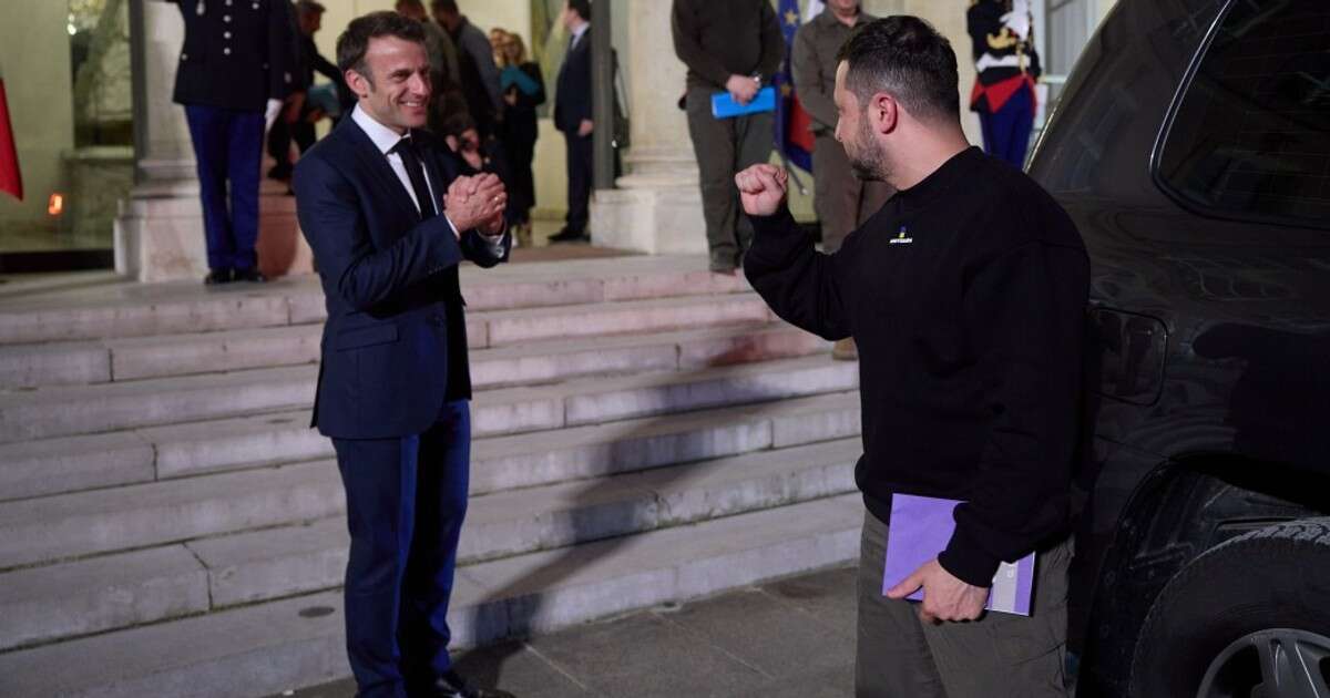 Emmanuel Macron rozmawiał z Wołodymyrem Zełenskim. Zdradził szczegóły