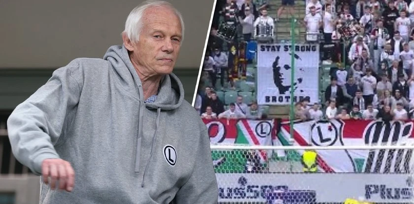 Szokujące sceny na stadionie Legii Warszawa. Fetowano zabójcę [ZDJĘCIA]