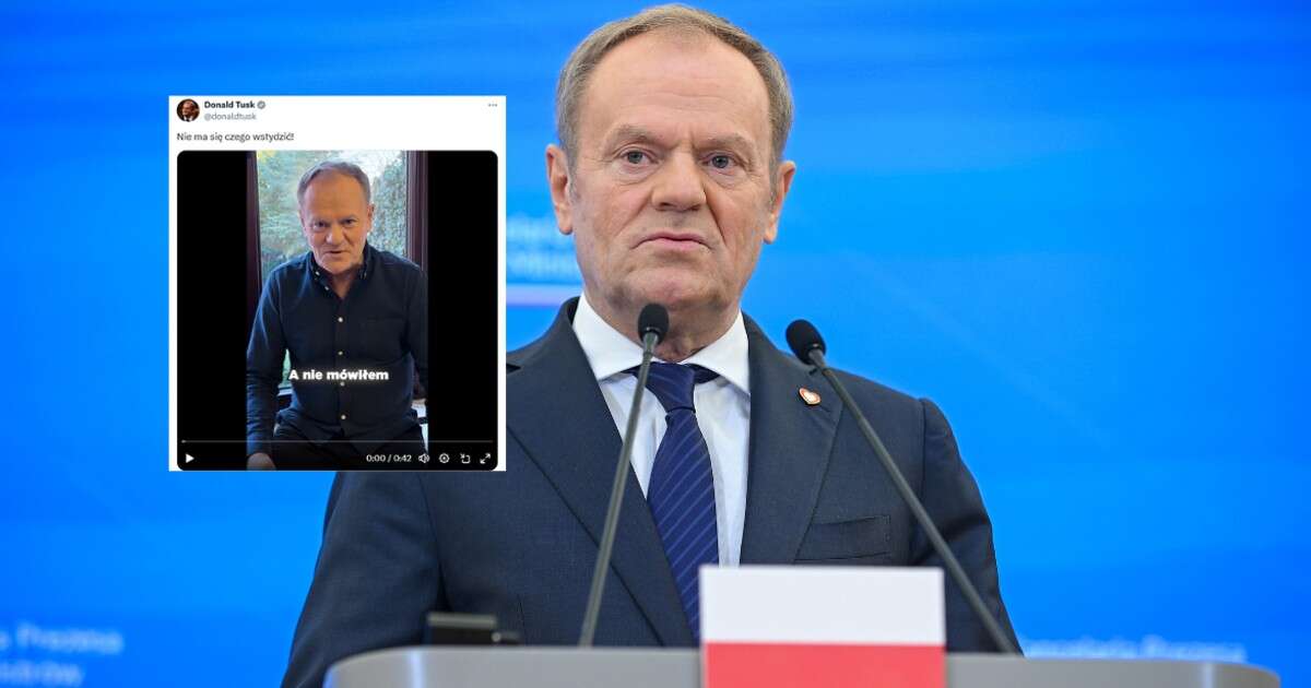 Donald Tusk zamieścił nagranie. 