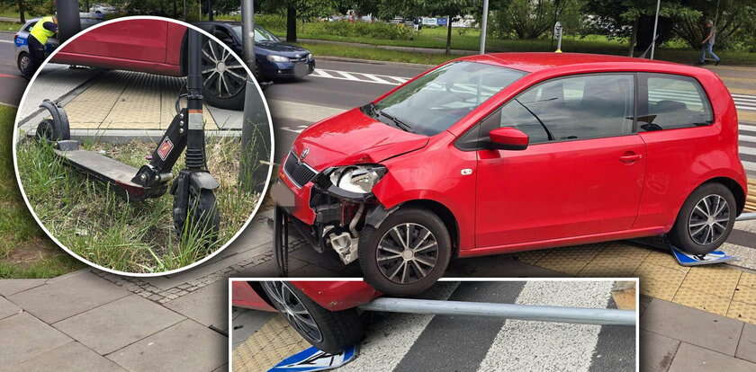 Nietypowy wypadek w Warszawie. W tym miejscu zginął też pieszy. To była głośna sprawa!