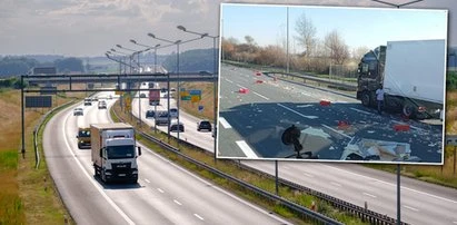Autostrada A4. Kierowcy przecierali oczy ze zdumienia. Na trasie... kurczaki