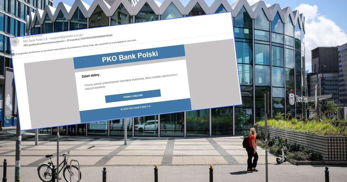 Bank PKO BP ostrzega klientów. 