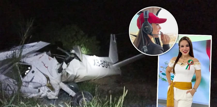 Prezenterka telewizyjna zginęła w wypadku samolotu. To była jej pierwsza lekcja latania