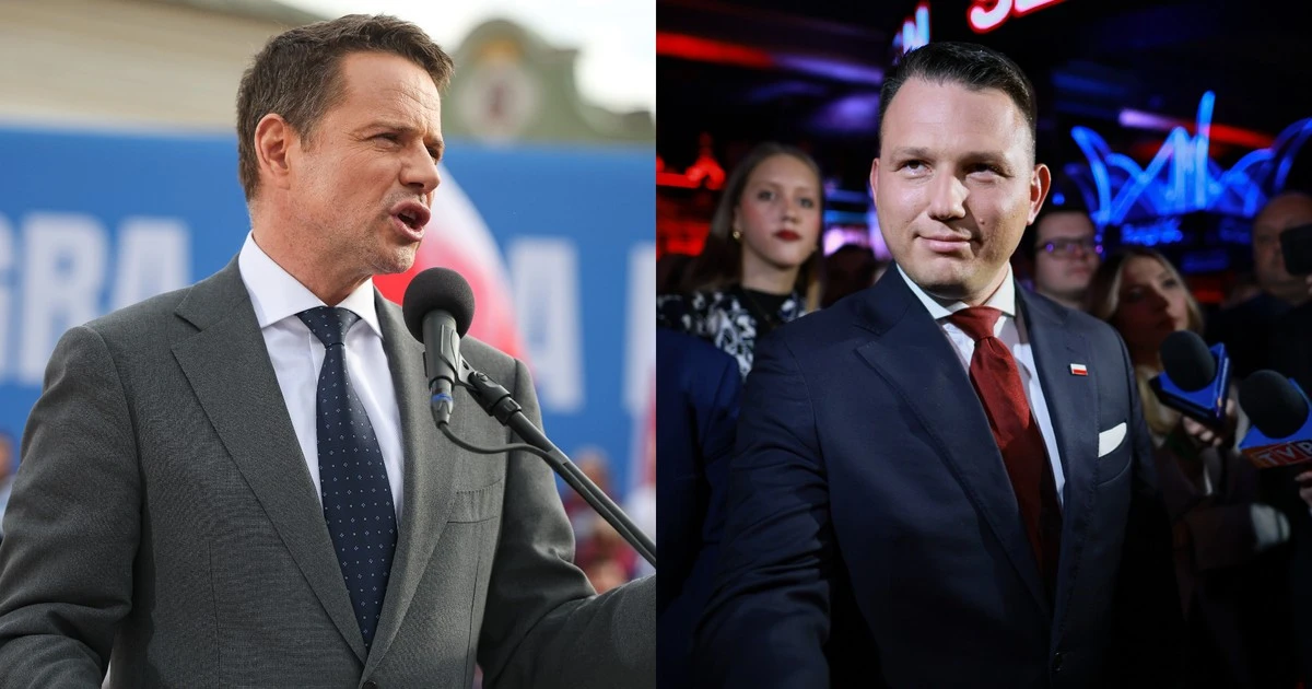 Rafał Trzaskowski u Sławomira Mentzena. 