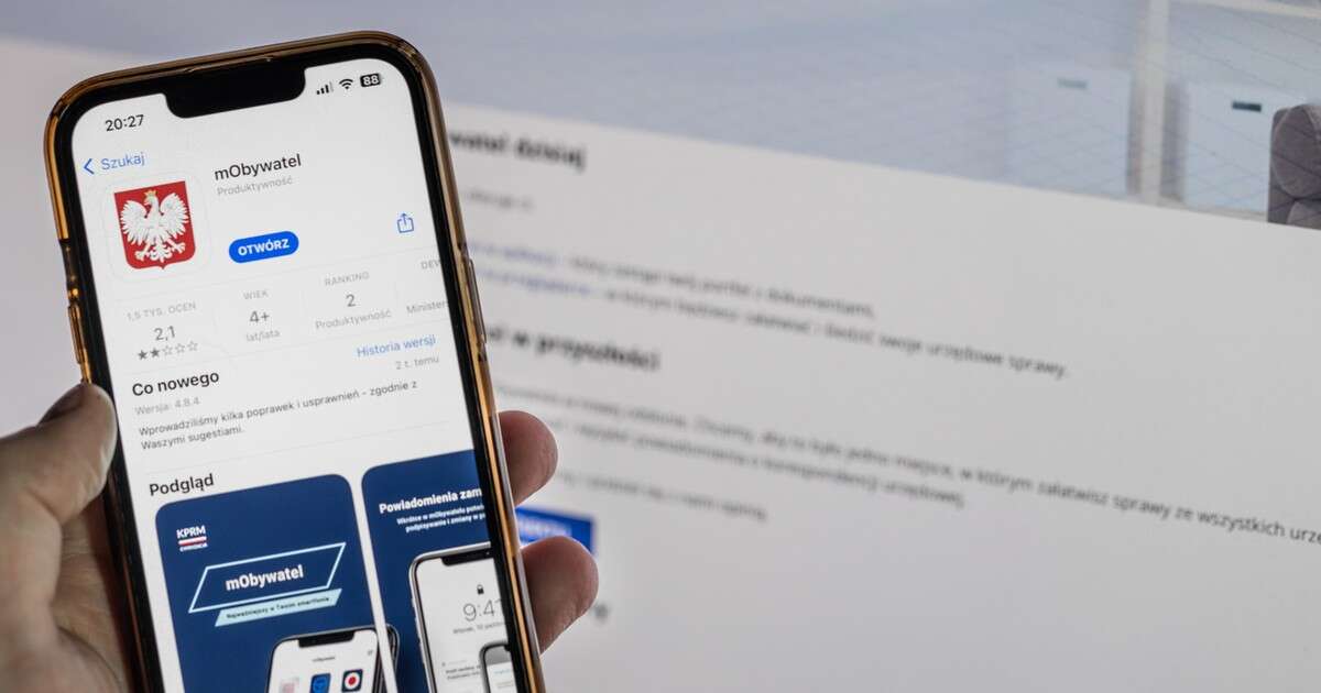 Cyberprzestępcy mają nową metodę. Wykorzystują aplikację mObywatel