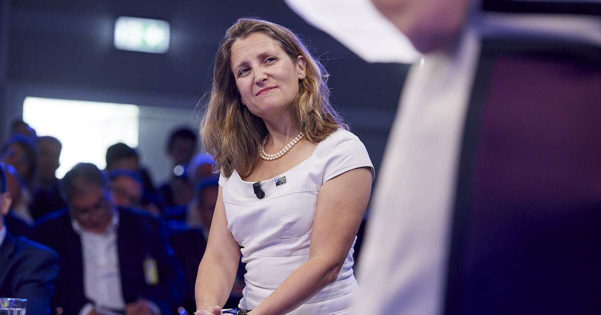 Chrystia Freeland odchodzi z kanadyjskiego rządu