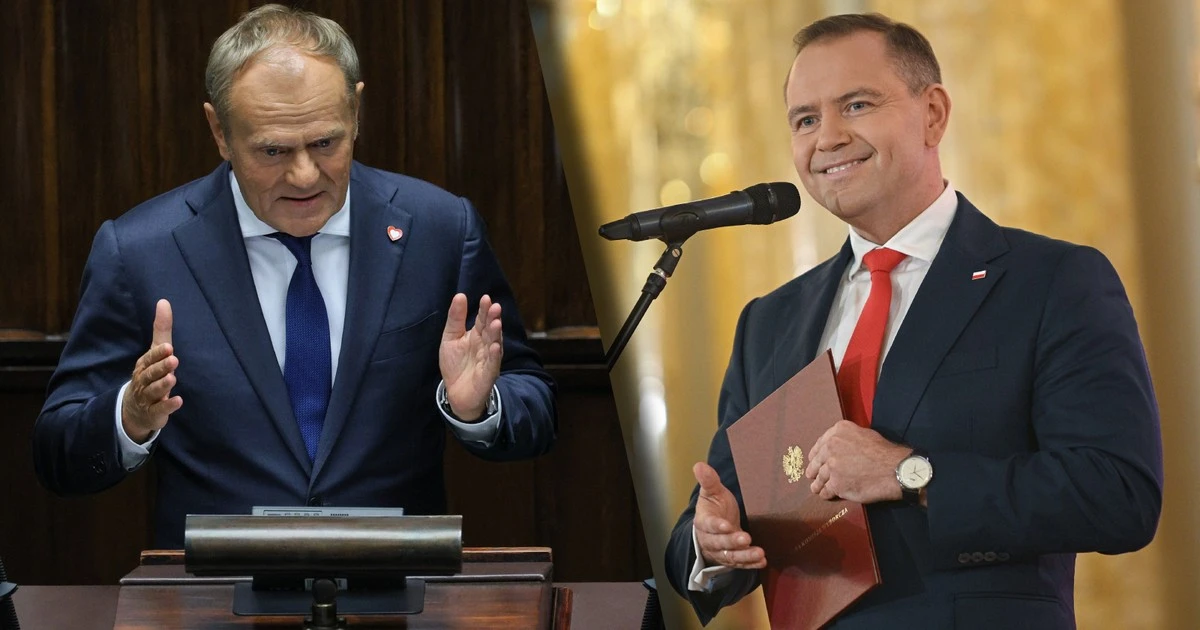 Donald Tusk z wotum zaufania, Karol Nawrocki z uchwałą PKW. Podsumowanie dnia