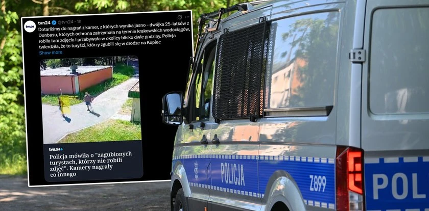 25-latkowie z Donbasu na terenie obiektów infrastruktury krytycznej w Krakowie. Zaskakująca reakcja policji