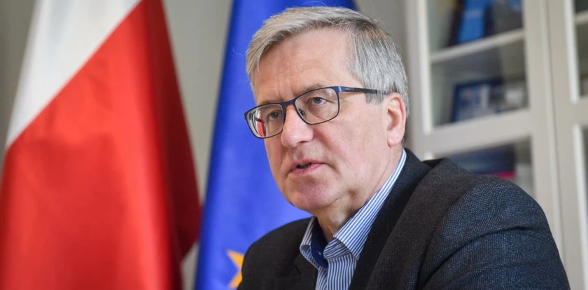 Komorowski o pozwie Banasia. 