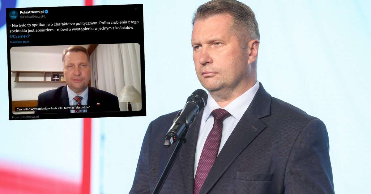 Oburzenie po występie Przemysława Czarnka przed ołtarzem. Poseł reaguje