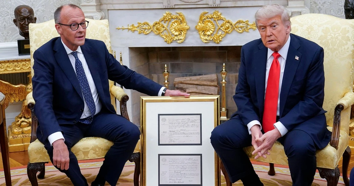 Niemiecka prasa reaguje na wizytę Friedricha Merza w USA. 