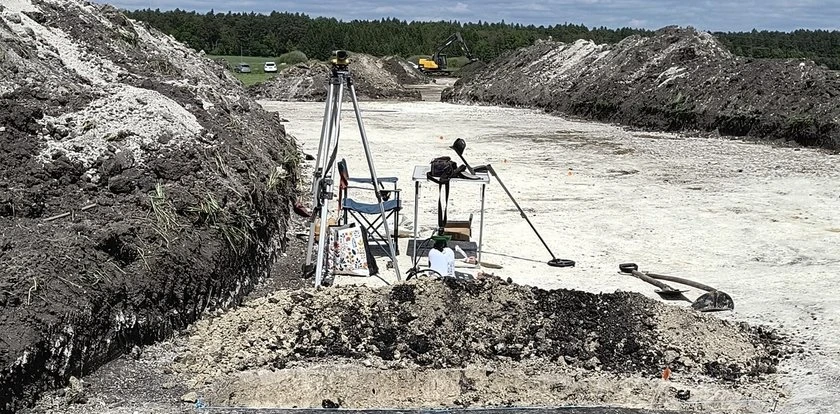 Zaskakujące odkrycie pod Zamościem. Znaleźli to podczas budowy drogi ekspresowej
