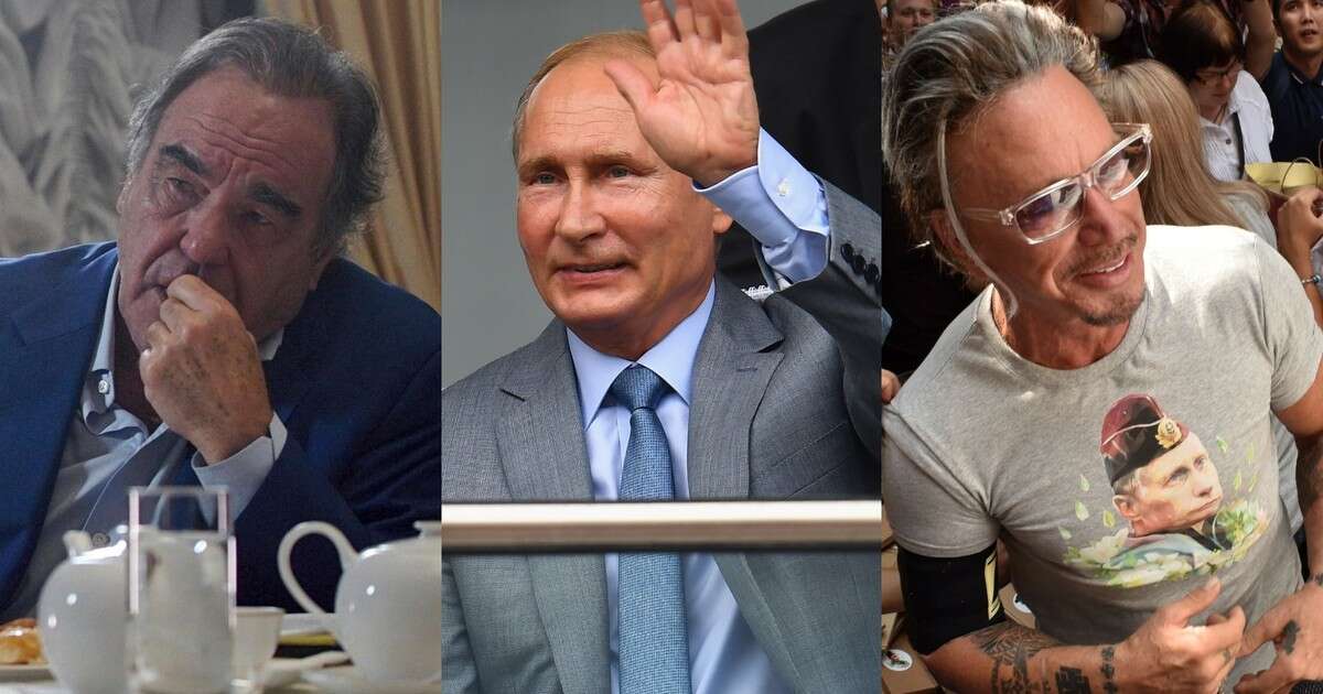 Lizusy Putina. Jeden z nich dałby się za niego postrzelić