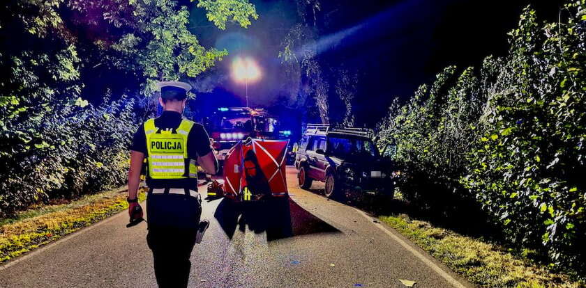 Motocyklista nagle znalazł się na niewłaściwym pasie. Finał był tragiczny