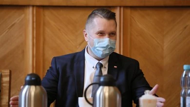 Przemysław Czarnek powitał środowisko akademickie. 