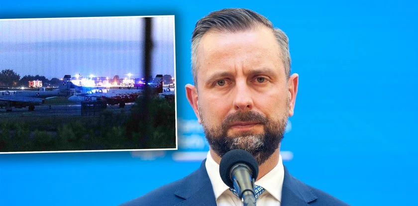 Szef MON zabrał głos ws. katastrofy F-16. 35-letni pilot pozostawił żonę i dwoje dzieci